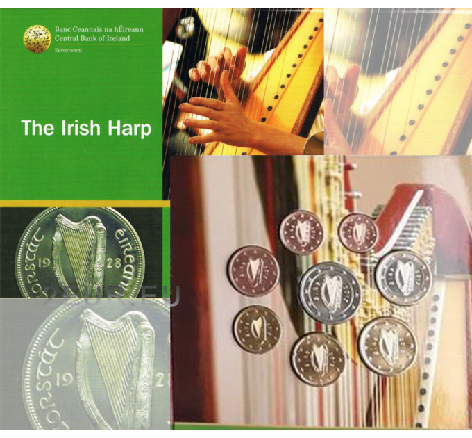 Ierland euroset BU 2013 - De Ierse harp