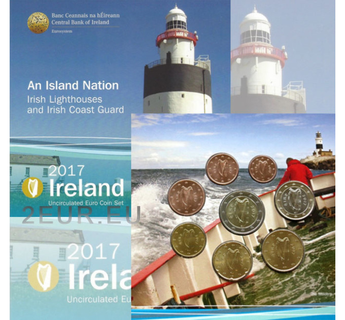 Ierland euroset BU 2017 - Vuurtorens en kustwacht