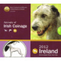 Ierland euroset BU 2012 - Dierenmotieven op Ierse munten - Hond