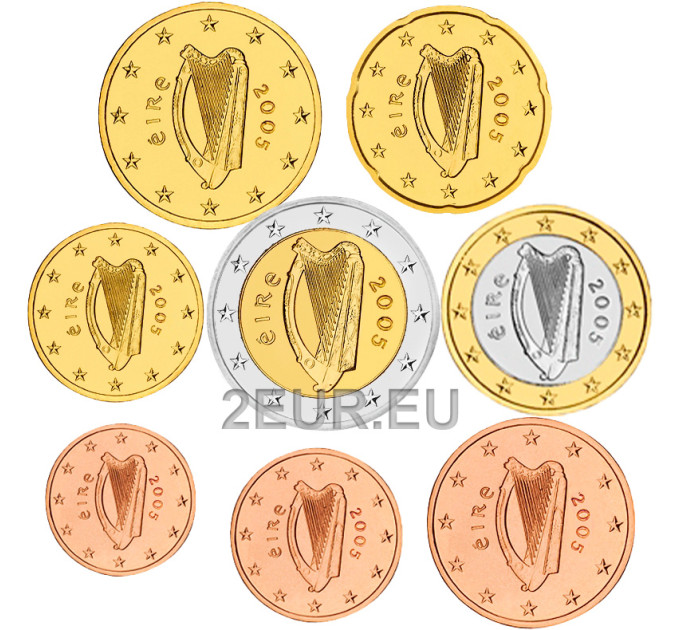 Ierland 2005 - Euro set UNC