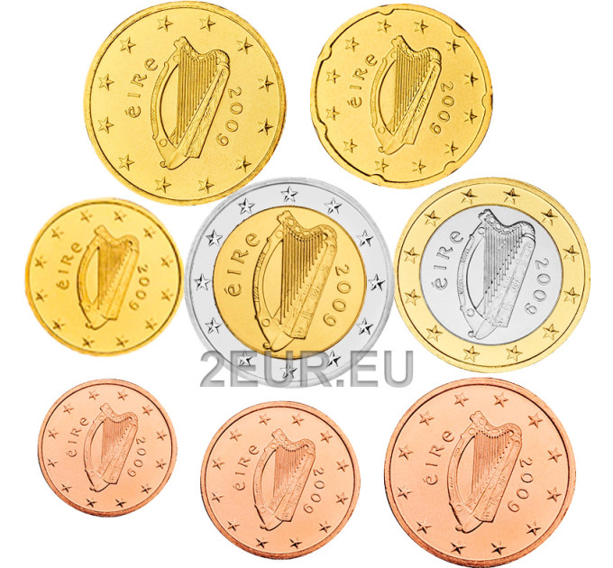 Ierland 2009 - Euro set UNC