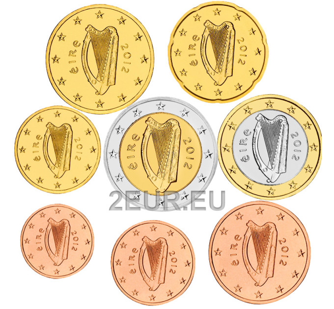 Ierland 2012 - Euro set UNC