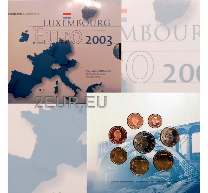 Luxemburg 2003 - Euro set BU