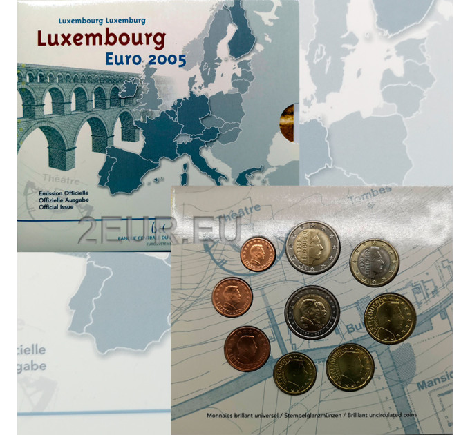 Luxemburg 2005 - Euro set BU