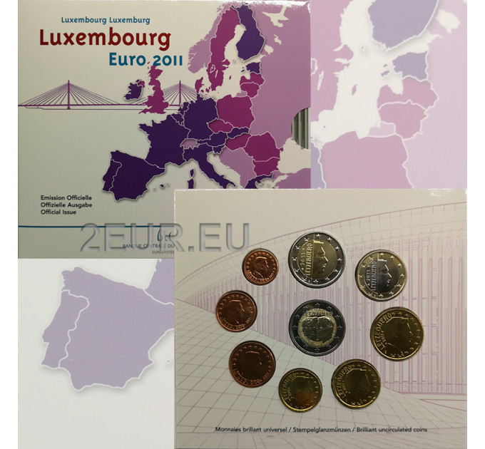 Luxemburg 2011 - Euro set BU