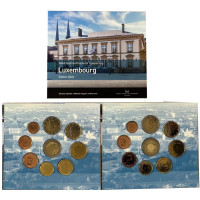 Luxemburg euro set BU 2024 - Stad Luxemburg - 2 Euro Feierstëppler + Groothertog Guillaume II Luxemburg euro set BU 2024 - Stad Luxemburg - 2 Euro Feierstëppler + Groothertog Guillaume II