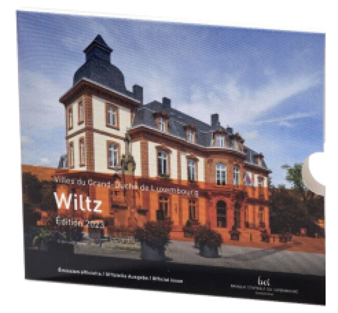 Luxemburg euro set BU 2023 - Stad Wiltz - Internationaal Olympisch Comité