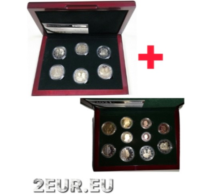 Luxembourg 2019-2021 + EURO SET 2021 PROOF