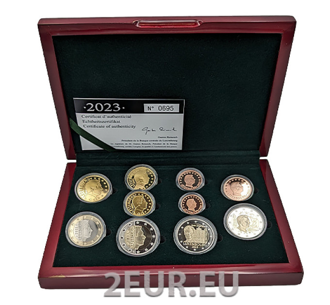 Luxemburg Set euromunten Proof 2023