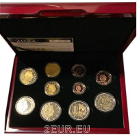 Luxemburg Set euromunten Proof 2022