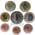 Luxemburg Euroset UNC 2021