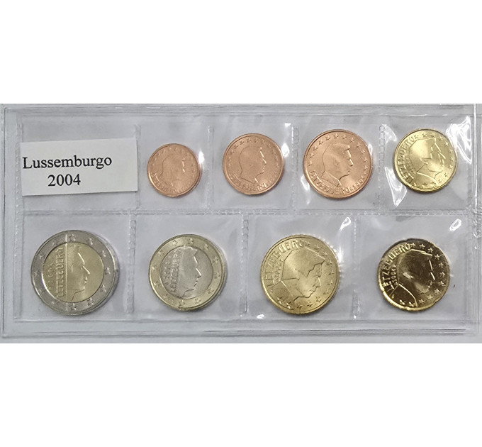 Luxemburg Euro set UNC 2004