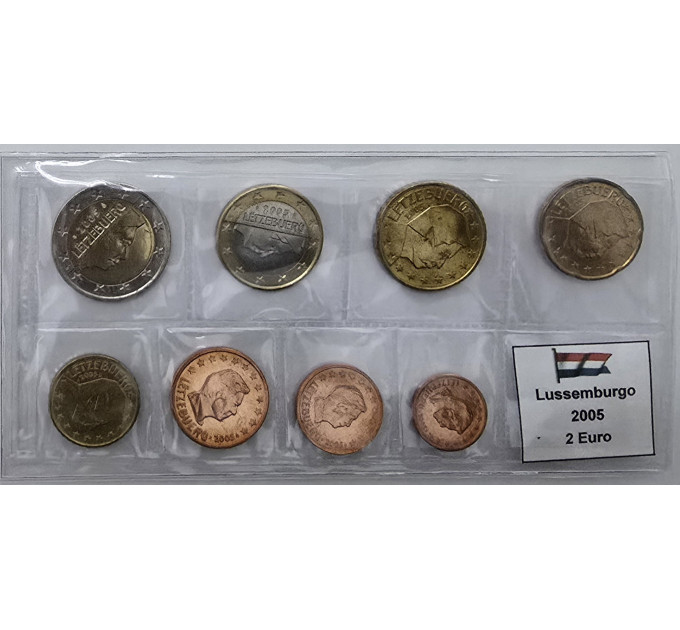 Luxemburg Euro set UNC 2005