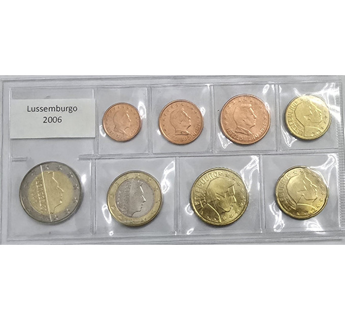 Luxemburg Euro set UNC 2006