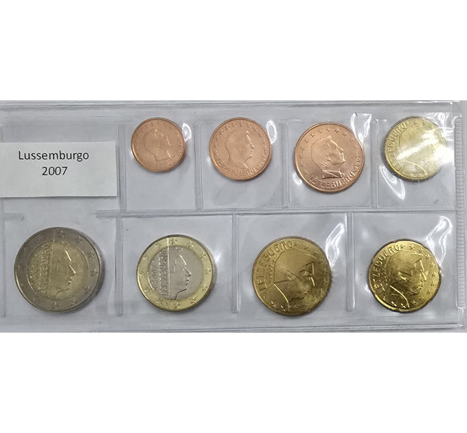 Luxemburg Euro set UNC 2007