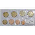 Luxemburg Euro set UNC 2011