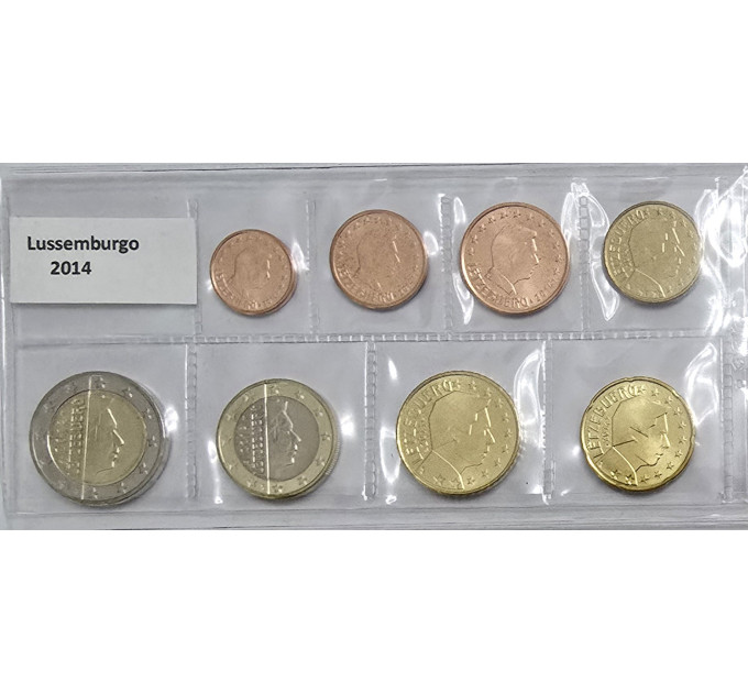 Luxemburg Euro set UNC 2014