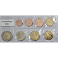 Luxemburg Euro set UNC 2016