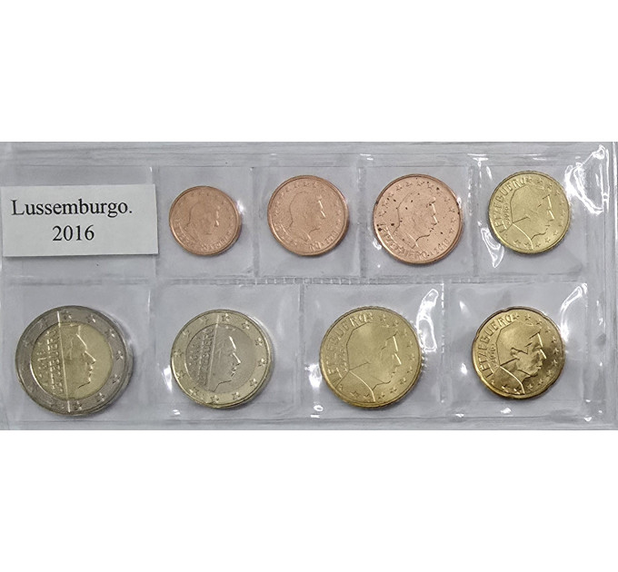 Luxemburg Euro set UNC 2016