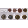 Luxemburg 2002 - Euro set UNC