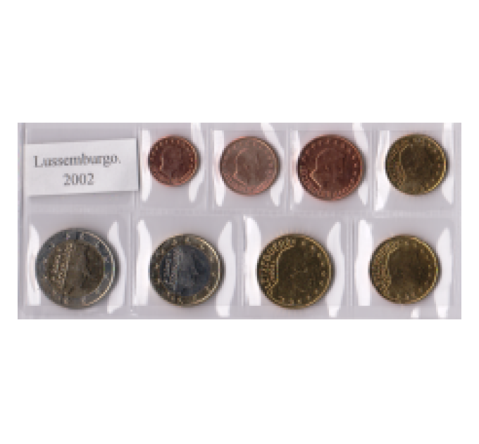 Luxemburg 2002 - Euro set UNC