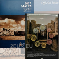 Malta 2017 - Euro set BU + Hagar Qim-tempels