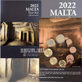 Malta euro set BU 2022 - Hypogeum van Hal Saflieni