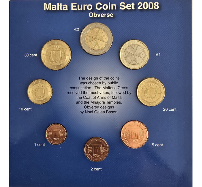 Malta 2008 - Euro set BU