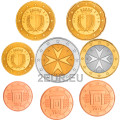Malta Euroset UNC 2015