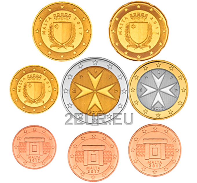 Malta Euroset UNC 2012 