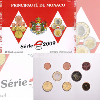 Monaco  BU set 2009 - Set euromunten