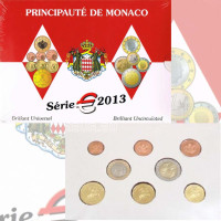 Monaco  BU set 2013 - Set euromunten