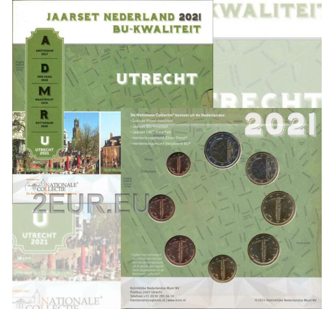 Nederland Euroset BU 2021 - Utrecht