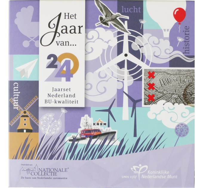 Nederland Euroset BU 2024 - Elementen - Lucht