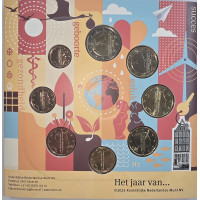 Nederland Euroset BU 2025 - Elementen - Vuur