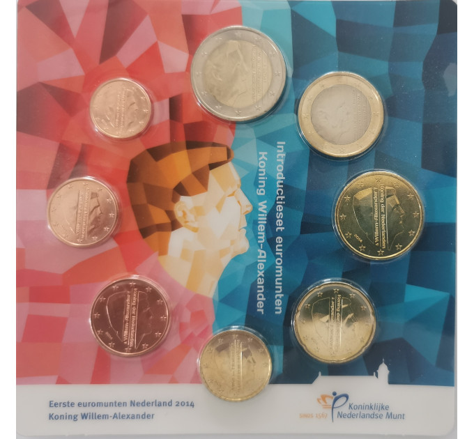 Nederlandse Euromuntset UNC 2014