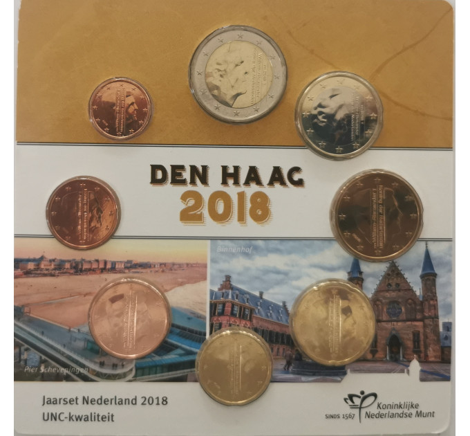 Nederlandse Euromuntset UNC 2018