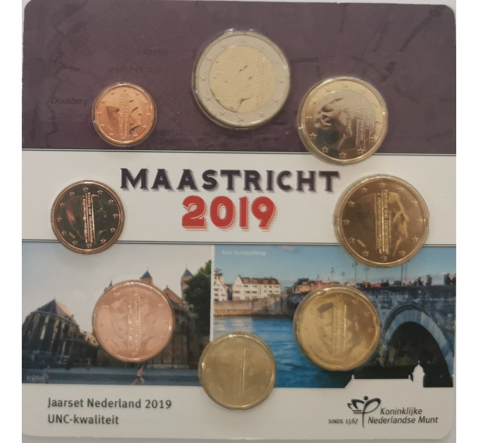 Nederlandse Euromuntset UNC 2019