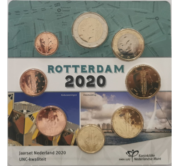 Nederlandse Euromuntset UNC 2020