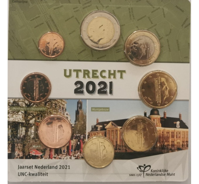 Nederlandse Euromuntset UNC 2021