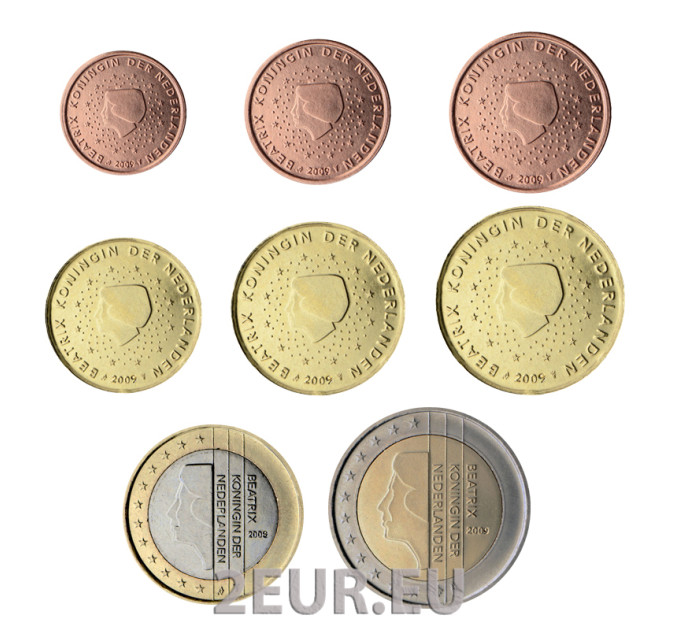 Nederlandse Euromuntset UNC 2009