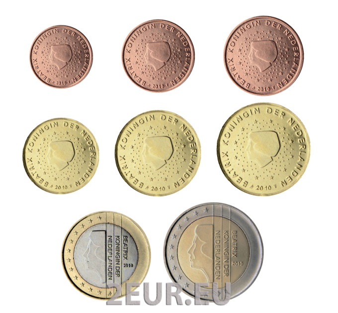 Nederlandse Euromuntset UNC 2010