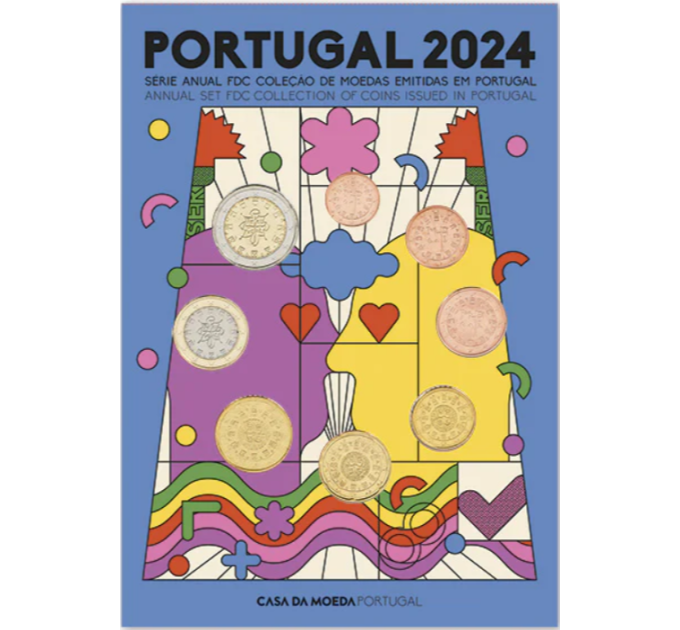 Portugal Euroset FDC 2024
