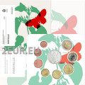 San Marino Euro set BU + 5 euro Zilveren munt 2024
