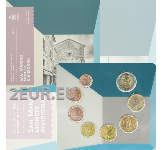 San Marino Euro set BU 2021