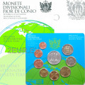 San Marino Euro set BU + 5 euro Zilveren munt 2008