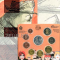 San Marino Euro set BU + 5 euro Zilveren munt 2013