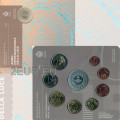 San Marino Euro set BU + 5 euro Zilveren munt 2015