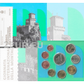 San Marino Euro set BU + 5 euro Zilveren munt 2022