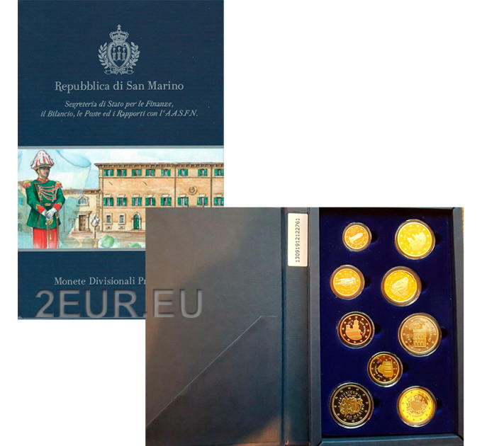 San Marino 2013 - Euro set proof